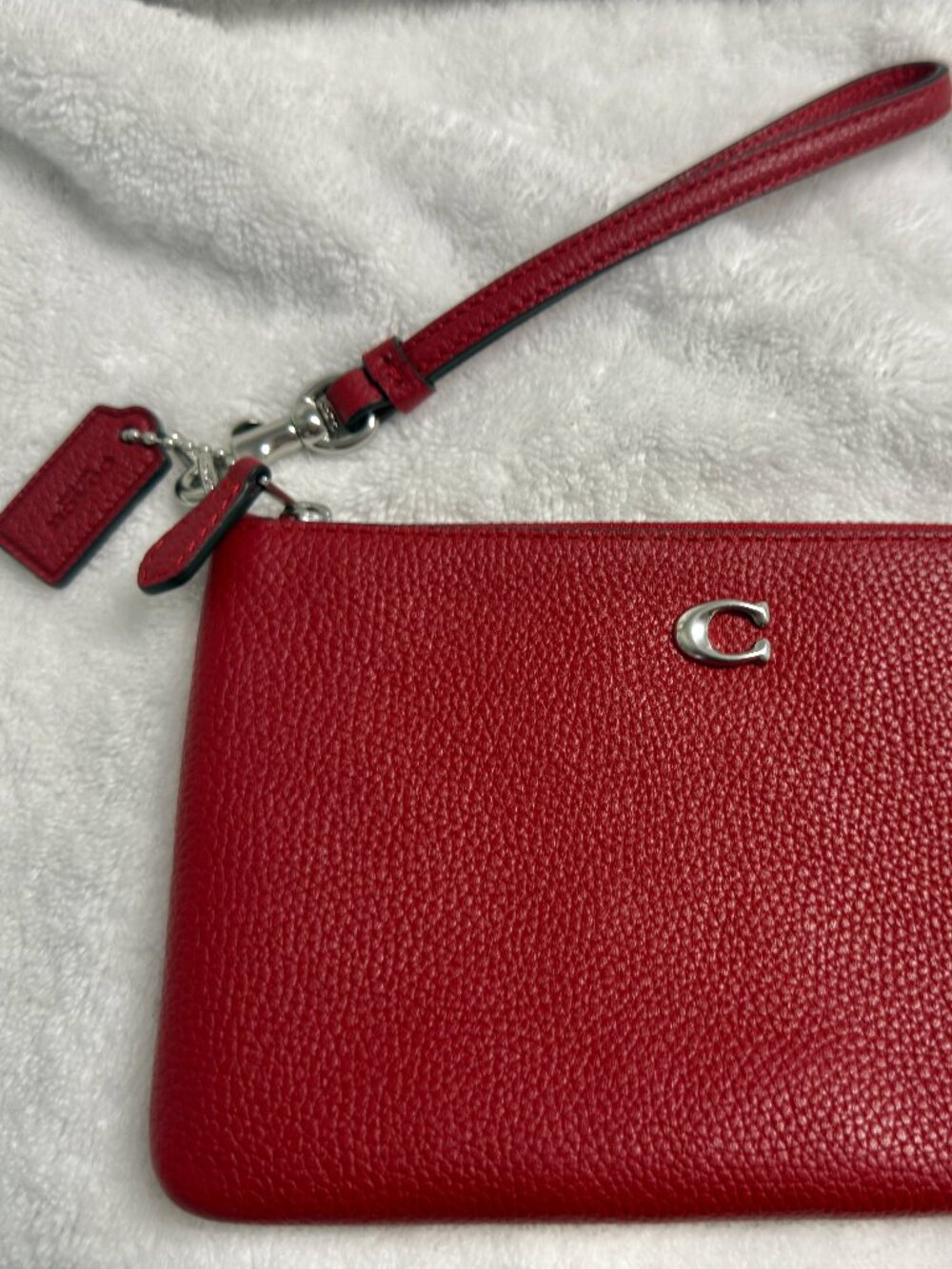 Coach Essential Small Wristlet.  Like new.  Fast Shipper